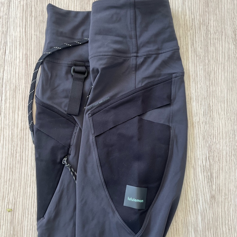 Lululemon cargo super high rise hiking leggings